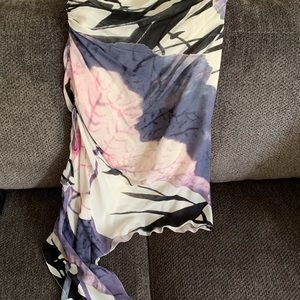 Vividness Tam strapless dress.